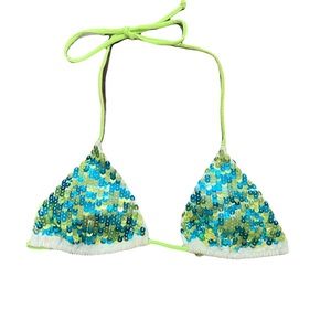 VS- y2k sequin bikini